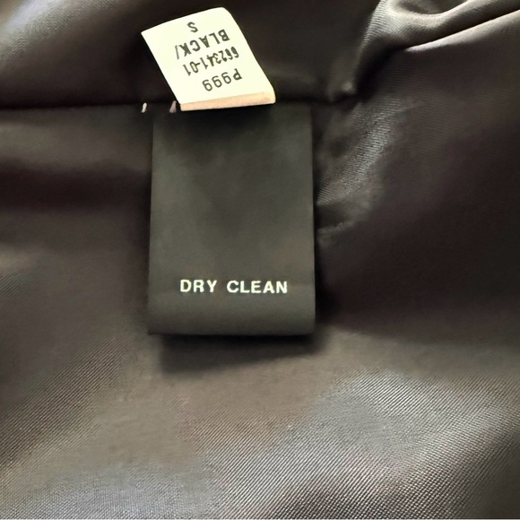 Preston & York Wool Blend Coat Black Camel Colorblock Jacket Women’s Small - Picture 5 of 13